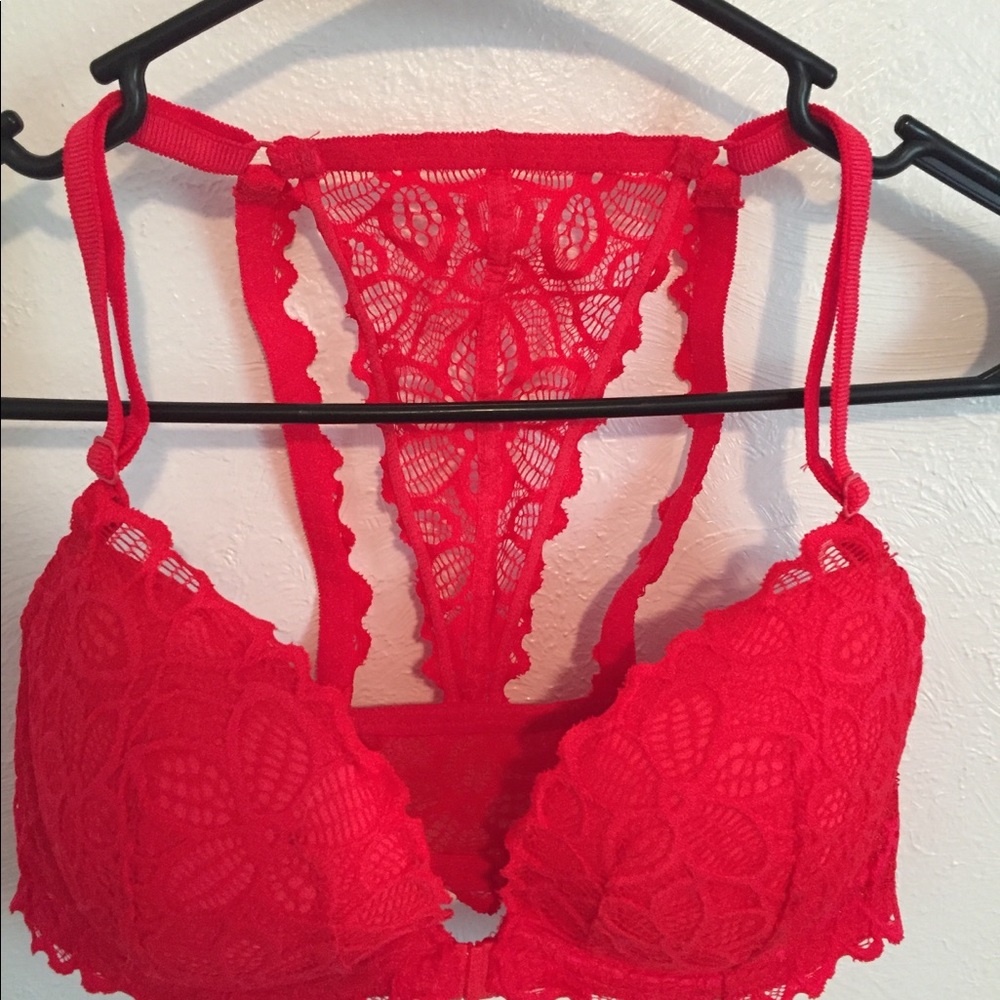 Pink Victoria’s Secret Racerback Bra